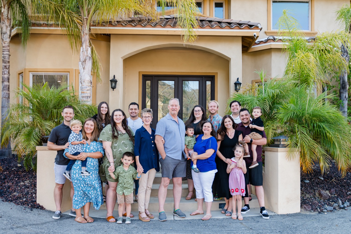 VanDeBrake family — by the water